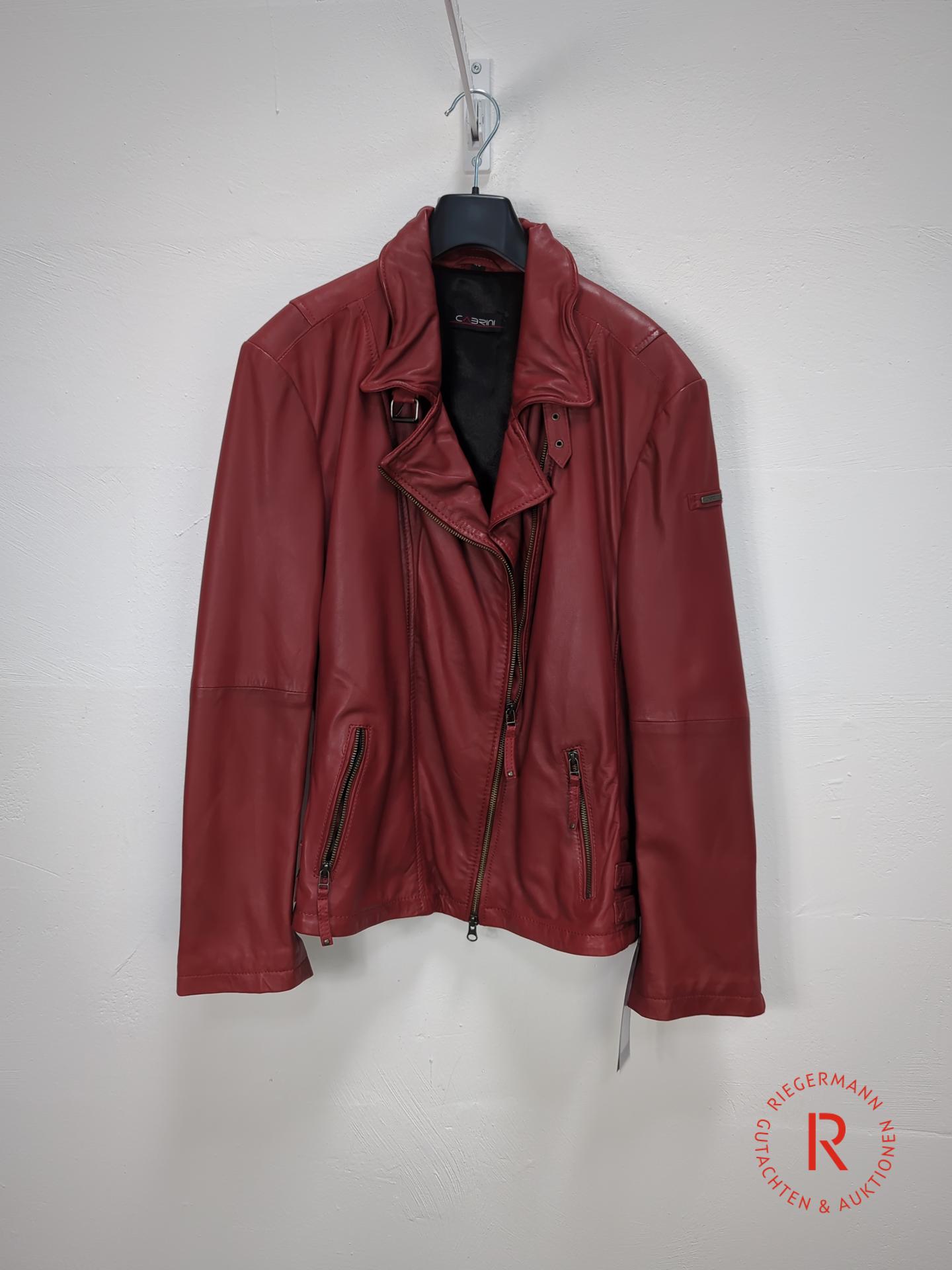 DAMEN LEDERJACKE GRÖSSE 48